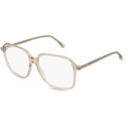 Safilo GmbH Isabel Marant IM 0260 Damen-Brille inkl. Gläser Vollrand Geometrisch Acetat-Gestell 54/13/145, Beige