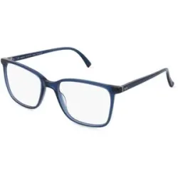 Wenzhou Lanson International Co., Ltd. Fielmann LN 027 CL Herren-Brille inkl. Gläser Vollrand Quadratisch Acetat-Gestell 55/19/145, Blau