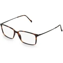 Stepper Eyewear LTD. Fielmann COMFORT 091 CL Herren-Brille inkl. Gläser Vollrand Quadratisch TR90-Gestell 53/14/140, Havanna