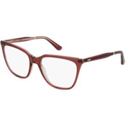 Marchon Germany GmbH Calvin Klein CK23513 Unisex-Brille inkl. Gläser Vollrand Quadratisch Kunststoff-Gestell 54/17/140, Rot
