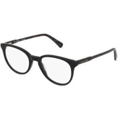 Marchon Germany GmbH Longchamp LO2608 Unisex-Brille inkl. Gläser Vollrand Quadratisch Zylonit (Celluloseacetat)-Gestell 49/19/140, Schwarz