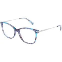 Marchon Germany GmbH Longchamp LO2691 Unisex-Brille inkl. Gläser Vollrand Quadratisch Acetat-Gestell 51/15/140, Blau