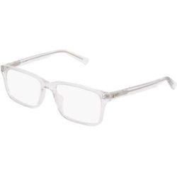 Marchon Germany GmbH Nike NIKE 1001Y Unisex-Brille inkl. Gläser Vollrand Eckig Acetat-Gestell 53/17/140, Weiß