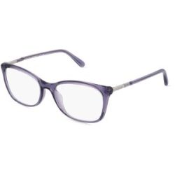 Luxottica Fashion Brillen Vertriebs GmbH Coach HC6192U Damen-Brille inkl. Gläser Vollrand Cat Eye Kunststoff-Gestell 54/17/145, Transparent
