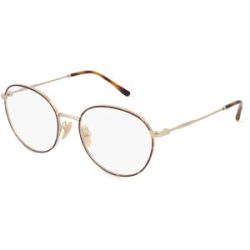 Luxottica Fashion Brillen Vertriebs GmbH Vogue VO4280 Damen-Brille inkl. Gläser Vollrand Panto Metall-Gestell 52/18/140, Gold