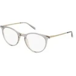 Bossin Eyewear Fielmann BC 002 FLEX CL Damen-Brille inkl. Gläser Vollrand Panto Acetat-Gestell 48/20/135, Blau