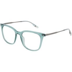 Eschenbach Optik GmbH Tom Tailor 671004 Damen-Brille inkl. Gläser Vollrand Cat Eye Acetat-Gestell 52/18/145, Grün