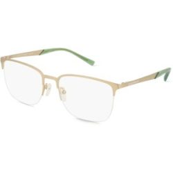 Luxottica Fashion Brillen Vertriebs GmbH Emporio Armani EA1151 Herren-Brille inkl. Gläser Halbrand Quadratisch Metall-Gestell 56/19/145, Gold
