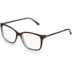 Wenzhou Bokang Glasses (Aoan Optical) Fielmann AO 003 CL Unisex-Brille inkl. Gläser Vollrand Quadratisch Propionat-Gestell 55/17/140, Grün