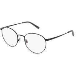 Eschenbach Optik GmbH Marc O'Polo Eyewear 502158 Unisex-Brille inkl. Gläser Vollrand Panto Metall-Gestell 50/18/140, Schwarz
