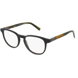 Marcolin Deutschland GmbH Timberland TB1804 Unisex-Brille inkl. Gläser Vollrand Rund Kunststoff-Gestell 50/18/145, Schwarz