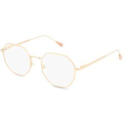 Lesebrille YOKO, gold, +1.00 dpt mit Etui