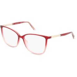 Marchon Germany GmbH Calvin Klein CK24545 Unisex-Brille inkl. Gläser Vollrand Butterfly Kunststoff-Gestell 56/15/140, Rot