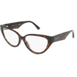 Luxottica Fashion Brillen Vertriebs GmbH Jimmy Choo JC3023HU Damen-Brille inkl. Gläser Vollrand Cat Eye Acetat-Gestell 55/16/140, Havanna
