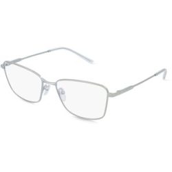 Luxottica Fashion Brillen Vertriebs GmbH Emporio Armani EA1185B Damen-Brille inkl. Gläser Vollrand Geometrisch Metall-Gestell 56/17/140, Grau