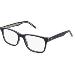 Safilo SpA Tommy Hilfiger TH 2075 Herren-Brille inkl. Gläser Vollrand Quadratisch Acetat-Gestell 54/19/145, Blau