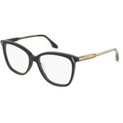Marchon Germany GmbH Victoria Beckham VB2641 Unisex-Brille inkl. Gläser Vollrand Quadratisch Acetat-Gestell 55/16/140, Schwarz