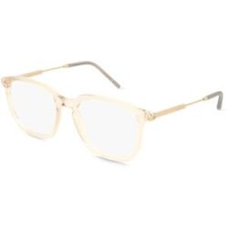 Luxottica Fashion Brillen Vertriebs GmbH Moncler ME2012 Unisex-Brille inkl. Gläser Vollrand Panto Acetat-Gestell 53/20/145, Beige