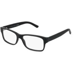 Luxottica Fashion Brillen Vertriebs GmbH Polo Ralph Lauren PH2117 Herren-Brille inkl. Gläser Vollrand Quadratisch Acetat-Gestell 54/16/145, Schwarz