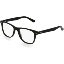 Bossin Eyewear Fielmann BC 011 FLEX CL Herren-Brille inkl. Gläser Vollrand Quadratisch Kunststoff-Gestell 51/18/140, Schwarz
