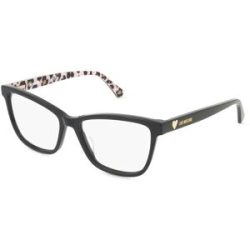 Safilo GmbH Moschino MOL632 Damen-Brille inkl. Gläser Vollrand Eckig Acetat-Gestell 54/16/140, Schwarz