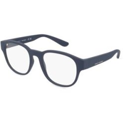 Luxottica Fashion Brillen Vertriebs GmbH Armani Exchange 0AX3110 Herren-Brille inkl. Gläser Vollrand Panto Acetat-Gestell 51/19/145, Blau
