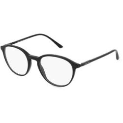 Luxottica Fashion Brillen Vertriebs GmbH Giorgio Armani 0AR7237 Herren-Brille inkl. Gläser Vollrand Panto Acetat-Gestell 51/19/145, Schwarz