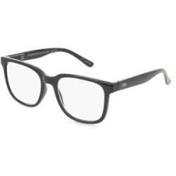 Breitfeld + Schliekert GmbH I NEED YOU BLUEBREAKER Style Unisex-Fertiglesebrille Vollrand Quadratisch Kunststoff-Gestell, Schwarz