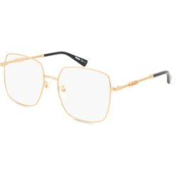 Safilo GmbH Moschino 615/G Damen-Brille inkl. Gläser Vollrand Quadratisch Metall-Gestell 56/17/145, Pink