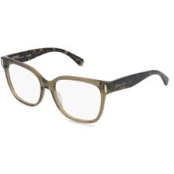 Marchon Germany GmbH Longchamp LO2793 Damen-Brille inkl. Gläser Vollrand Eckig Acetat-Gestell 54/17/140, Grün
