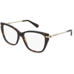 Luxottica Fashion Brillen Vertriebs GmbH Swarovski SK2060 Damen-Brille inkl. Gläser Vollrand Cat Eye Acetat-Gestell 55/16/140, Havanna