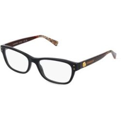 Luxottica Fashion Brillen Vertriebs GmbH Coach HC6082 Damen-Brille inkl. Gläser Vollrand Quadratisch Acetat-Gestell 53/17/135, Schwarz