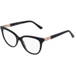 Marcolin Deutschland GmbH Guess GU2942 Unisex-Brille inkl. Gläser Vollrand Butterfly Acetat-Gestell 52/16/140, Schwarz