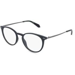 Safilo GmbH Polaroid PLD D617 Herren-Brille inkl. Gläser Vollrand Panto Kunststoff-Gestell 50/19/145, Schwarz