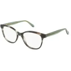 C&S CO. LTD. Fielmann ABC 083 FLEX FA CAROL Damen-Brille inkl. Gläser Vollrand Butterfly Acetat-Gestell 52/17/140, Havanna