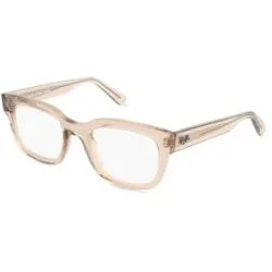 Luxottica Fashion Brillen Vertriebs GmbH Ray-Ban 0RX7217 Unisex-Brille inkl. Gläser Vollrand Eckig Kunststoff-Gestell 52/22/145, Braun