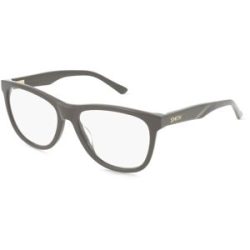Safilo GmbH Smith BOWLINE Unisex-Brille inkl. Gläser Vollrand Quadratisch Acetat-Gestell 54/17/145, Grau
