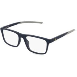 Luxottica Fashion Brillen Vertriebs GmbH Scuderia Ferrari 0FZ8001U Herren-Brille inkl. Gläser Vollrand Quadratisch Acetat-Gestell 54/18/145, Blau
