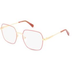 Safilo GmbH Polaroid PLD D530 Damen-Brille inkl. Gläser Vollrand Eckig Metall-Gestell 54/18/140, Gold
