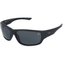 Marcolin Deutschland GmbH Timberland TB00084 Herren-Sonnenbrille Vollrand Eckig Kunststoff-Gestell, Schwarz