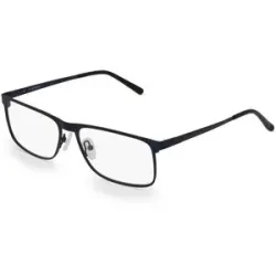 Xiamen Careyou Optical Co., Ltd Fielmann CY 001 FLEX CL Herren-Brille inkl. Gläser Vollrand Quadratisch Edelstahl-Gestell 57/16/140, Blau