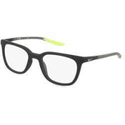 Marchon Germany GmbH Nike 7290 Herren-Brille inkl. Gläser Vollrand Quadratisch Propionat-Gestell 52/20/140, Schwarz