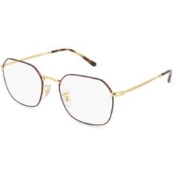 Luxottica Fashion Brillen Vertriebs GmbH Ray-Ban 0RX3694V JIM Unisex-Brille inkl. Gläser Vollrand Quadratisch Metall-Gestell 53/20/140, Gold