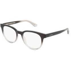 Marchon Germany GmbH Calvin Klein CK24522 Unisex-Brille inkl. Gläser Vollrand Oval Acetat-Gestell 50/18/145, Schwarz