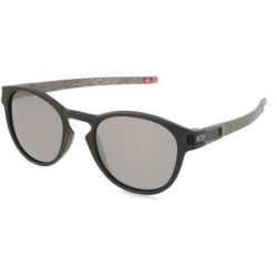 Luxottica Fashion Brillen Vertriebs GmbH Oakley OO9265 LATCH Herren-Sonnenbrille Vollrand Oval Kunststoff-Gestell, Schwarz