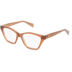 Marchon Germany GmbH Liu Jo LJ2836 Damen-Brille inkl. Gläser Vollrand Butterfly Kunststoff-Gestell 53/15/140, Braun