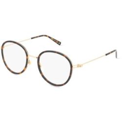 Kering Eyewear Spa Gucci GG1851O Unisex-Brille inkl. Gläser Vollrand Rund Kunststoff-Gestell 50/20/145, Havanna
