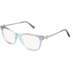 Luxottica Fashion Brillen Vertriebs GmbH Coach HC6176 Damen-Brille inkl. Gläser Vollrand Quadratisch Acetat-Gestell 53/17/140, Blau