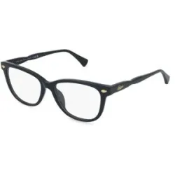 Luxottica Fashion Brillen Vertriebs GmbH Ralph 0RA7189U Damen-Brille inkl. Gläser Vollrand Panto Acetat-Gestell 53/17/145, Schwarz