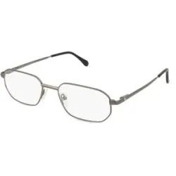 Suncute Industries Co., Ltd. Fielmann MC 572 FLEX CL Herren-Brille inkl. Gläser Vollrand Quadratisch Metall-Gestell 51/17/135, Grau